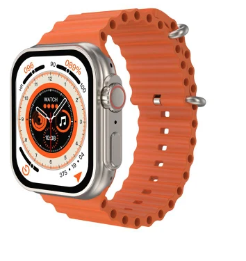 RELOJ INTELIGENTE A8 ULTRA NARANJA