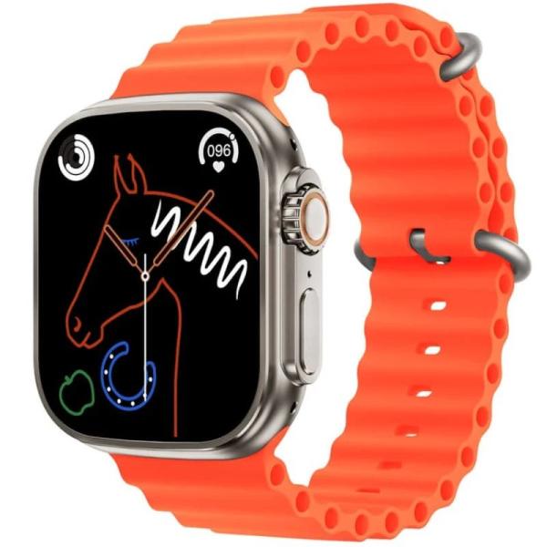 RELOJ INTELIGENTE WS28 ULTRA NARANJA