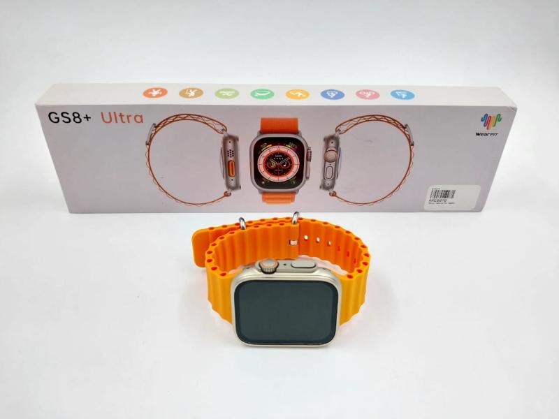 RELOJ INTELIGENTE GS8+ULTRA NARANJA