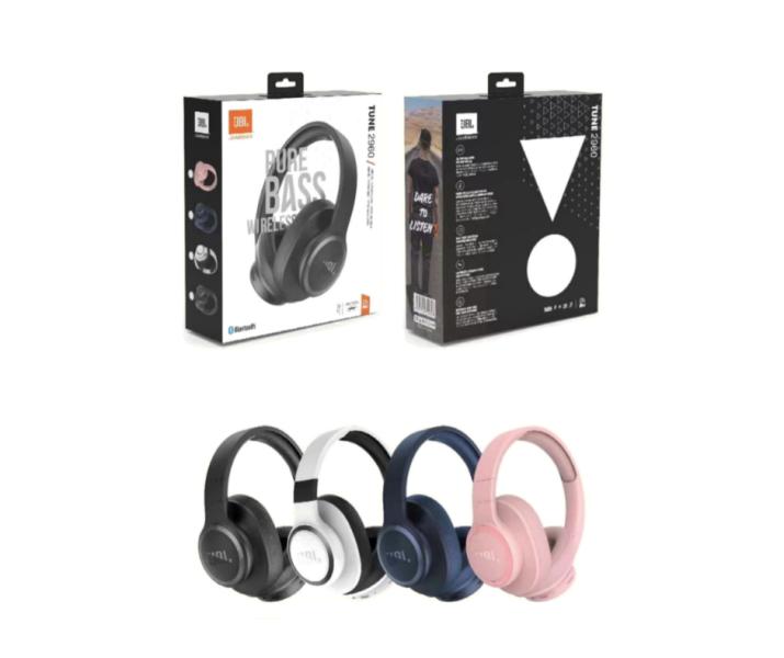 AUDIFONOS DE DIADEMA PURE BASS TUNE P2960 CON BLUETOOTH ROSADO