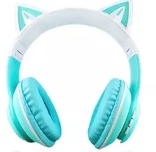 AUDIFONO BLUETOOTH PM-12 OREJAS DE GATO VERDE