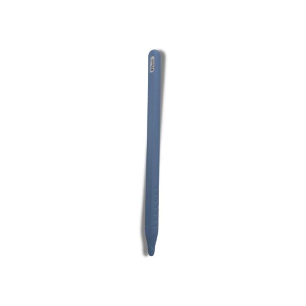 FUNDA PROTECTORA DE SILICON LISO DE COLORES PARA  LAPIZ  2DA GEN CELESTE