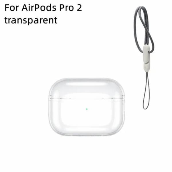 ESTUCHE CRISTAL PARA AIRPODS PRO 2 MODELO 73047  COTECI TRANSPARENTE