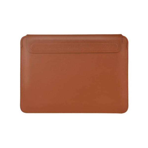FUNDA DE CUERO ULTRA FINA  PARA  MACBOOK PRO 14" A2242 MODELO 17001 COTECI CAFE