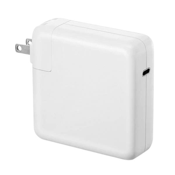 CUBO CARGADOR TIPO C  61W MACBOOK BLANCO