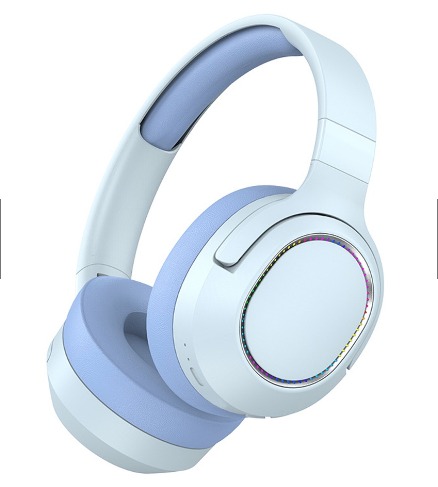 AUDIFONOS DE DIADEMA CON BLUETOOTH P2963 AZUL