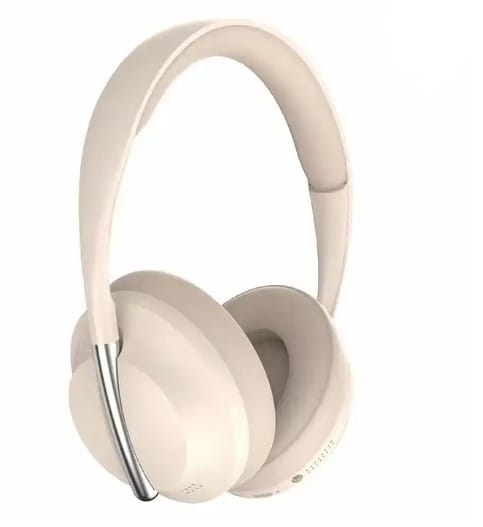 AUDIFONOS DE DIADEMA CON BLUETOOTH P7233 BEIGE