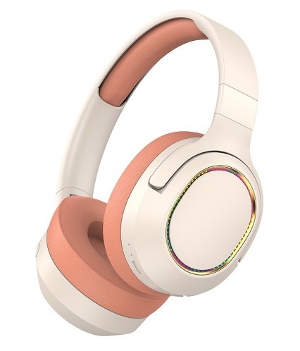 AUDIFONOS DE DIADEMA CON BLUETOOTH P2963 ROSADO