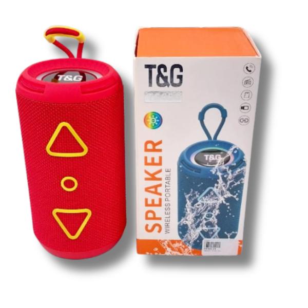 PARLANTE BLUETOOTH MODELO TG-656 ROJO