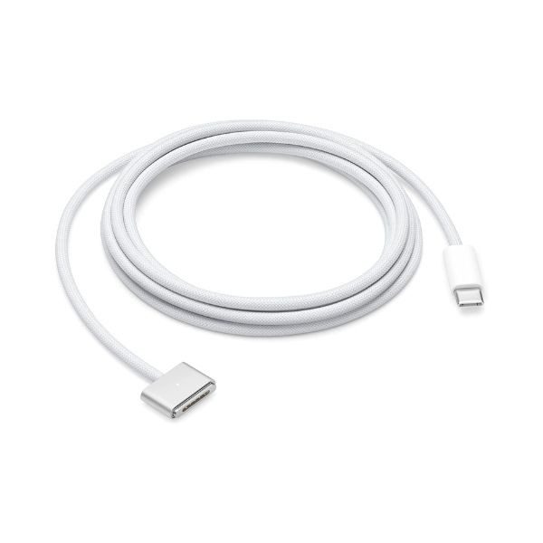 CABLE USB-C A MAGSAFE 3 2M 1.1 "M" PLATEADO