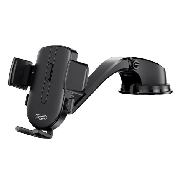 HOLDER DE CARRO CON VENTOSA PARA RETROVISOR MODELO C89 XO NEGRO