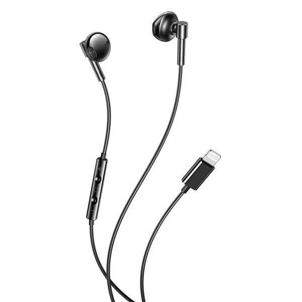 AUDIFONOS LIGHTNING MODELO EP61 XO NEGRO