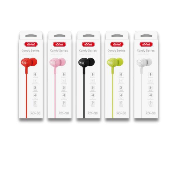AUDIFONOS 3.5 MODELO S6 CANDY XO VERDE