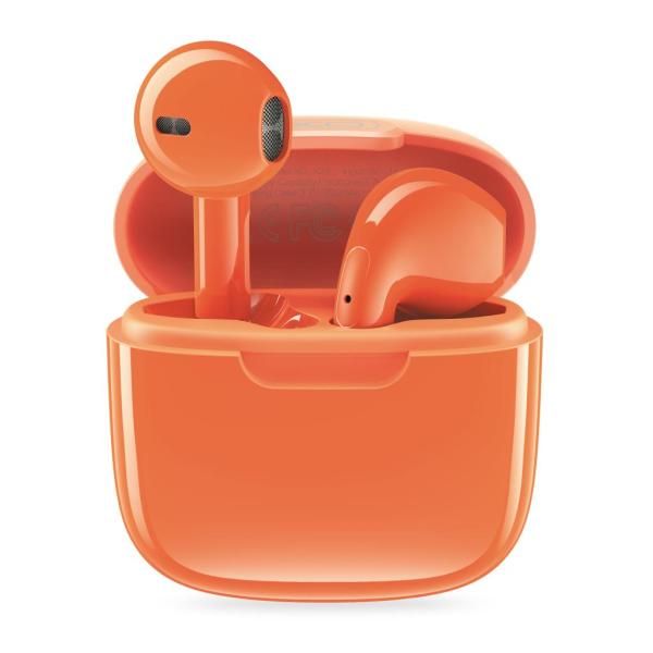 AUDIFONOS INALAMBRICOS BLUETOOTH MODELO X23 XO ANARANJADO