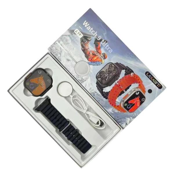 RELOJ INTELIGENTE WATCH 9 ULTRA NARANJA