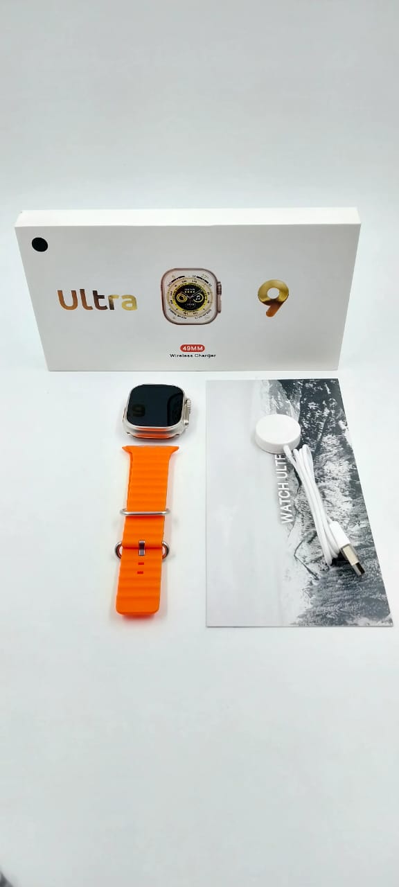 RELOJ INTELIGENTE IW 9 ULTRA NARANJA
