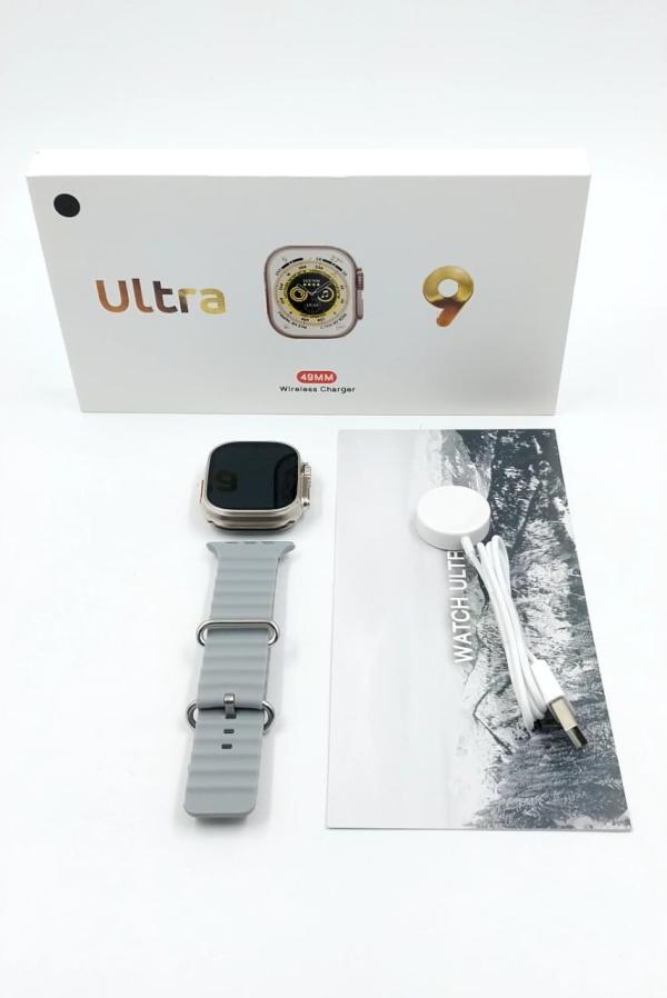RELOJ INTELIGENTE IW 9 ULTRA PLATEADO