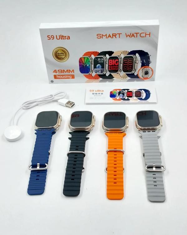 RELOJ INTELIGENTE  S9 ULTRA PLATEADO
