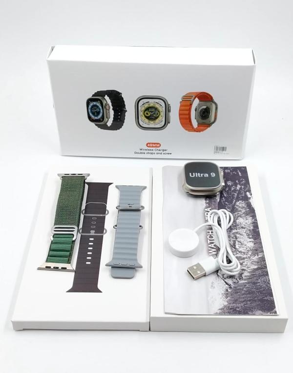 RELOJ INTELIGENTE G8 ULTRA MAX PLATEADO