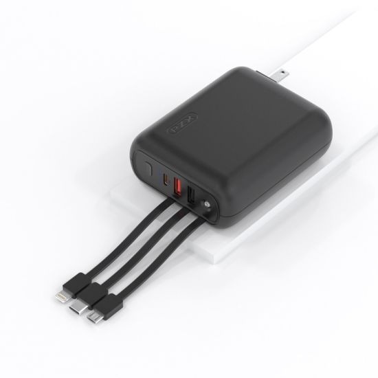BATERIA EMERGENCIA MODELO C150 15000MAH PZX NEGRO
