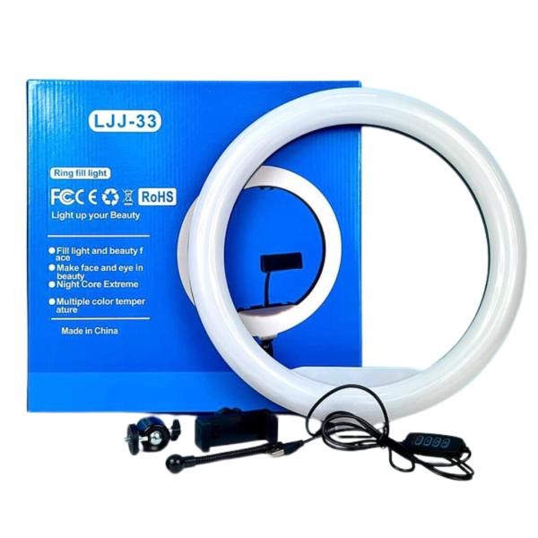 ARO DE LUZ LED  13"/33CM MODELO LJJ33