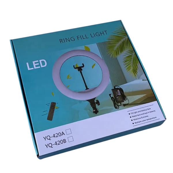 ARO DE LUZ LED 18" MODELO YQ-420B