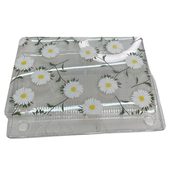 ESTUCHE CRISTAL MACBOOK 13.6" Air A2681 CON DISE&Ntilde;O MARGARITAS (DDC-180)