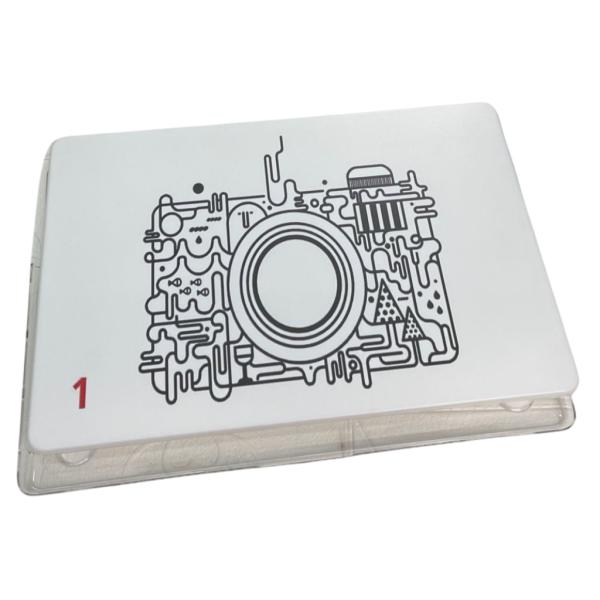 ESTUCHE CRISTAL MACBOOK PRO 14.2" A2442 CON DISE&Ntilde;O CAMARA