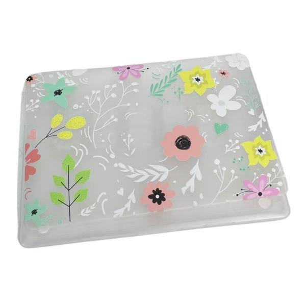 ESTUCHE MATE MACBOOK 13.3" Air A1932 CON DISE&Ntilde;O FLORES COLORES (DDC-145)