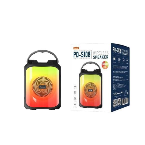 PARLANTE  BLUETOOTH MODELO PD-S108 AZEADA