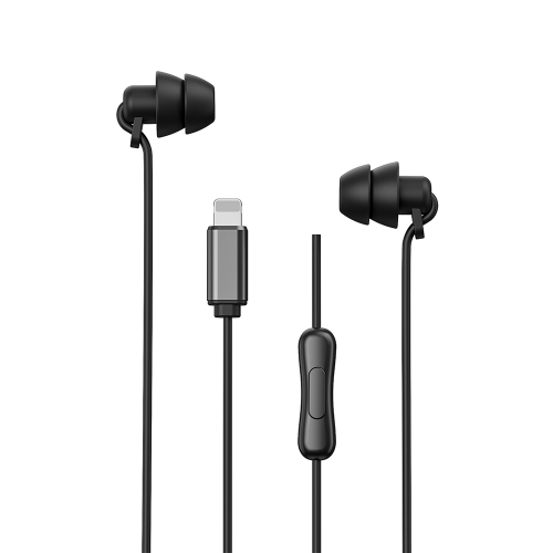 AUDIFONOS LIGHTNING YB02 WK DESING NEGRO