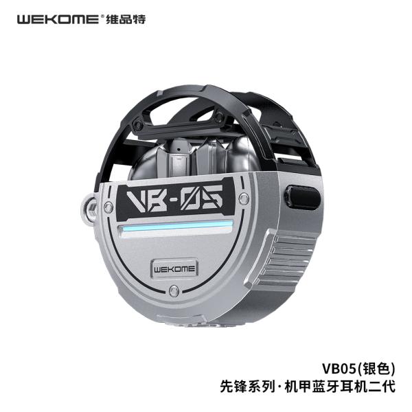 AUDIFONOS BLUETOOTH MODELO B05 WK DESING GRIS