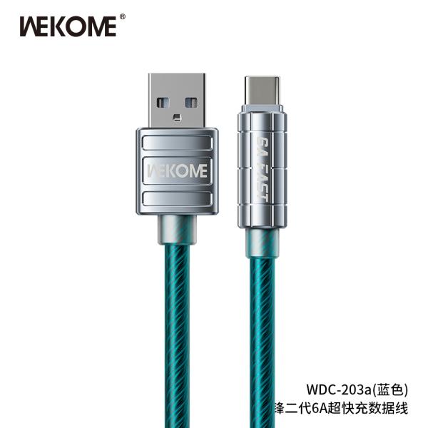 CABLE TIPO C WDC-203 AZUL