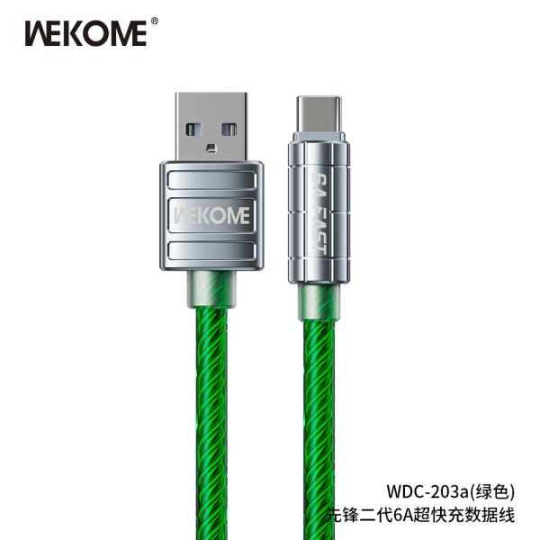 CABLE TIPO C WDC-203 VERDE