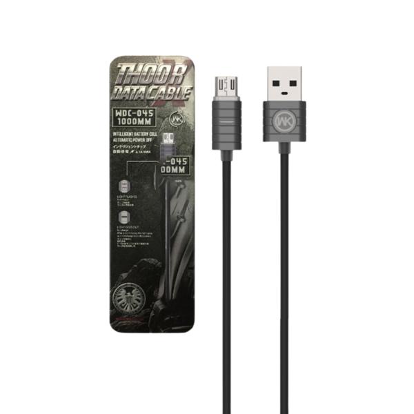 CABLE USB MICRO B WDC-045 WK NEGRO/TARNISH