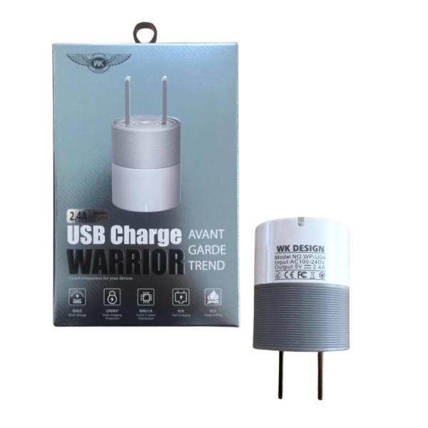 CUBO CARGADOR WP-U04  WK BLANCO