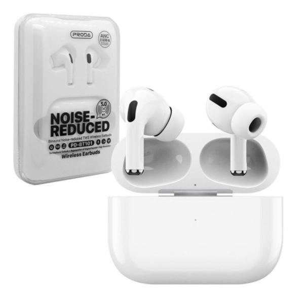AUDIFONOS INALAMBRICOS BLUETOOTH MODELO PD-BT101 BLANCO PRODA