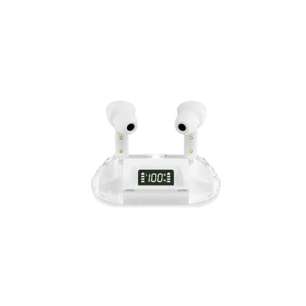 AUDIFONOS INALAMBRICOS BLUETOOTH MODELO PD-BT123 AZEADA BLANCO