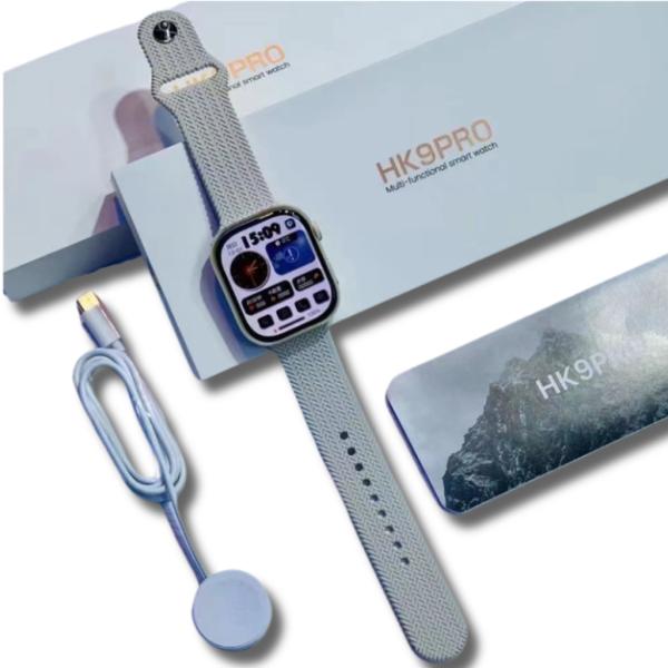 RELOJ INTELIGENTE MODELO HK9PRO BLANCO