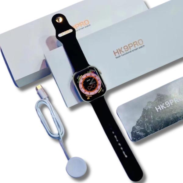 RELOJ INTELIGENTE MODELO HK9PRO NEGRO