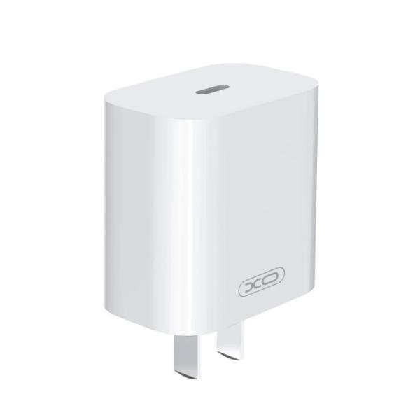 CUBO CARGADOR  TIPO C 20W MODELO A829-120167C-CN1 XO BLANCO