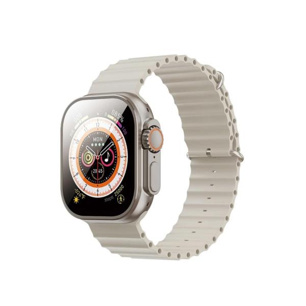 RELOJ INTELIGENTE MODELO M9 ULTRA  AMOLED XO PLATEADO