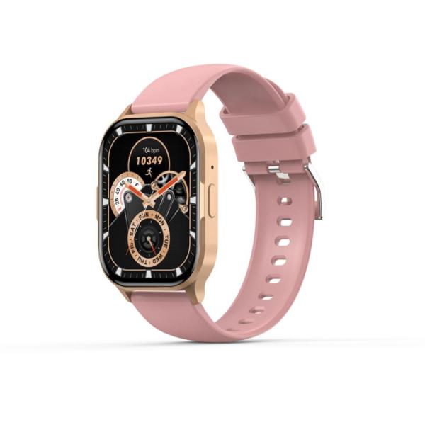 RELOJ DEPORTIVO INTELIGENTE MODELO J10 AMOLED XO ROSADO