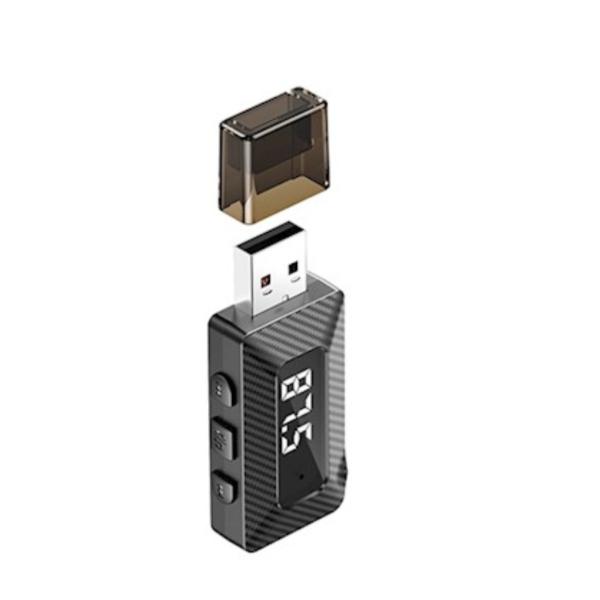 TRANSMISOR BLUETOOTH+TF+RADIO MODELO BCC16 XO NEGRO