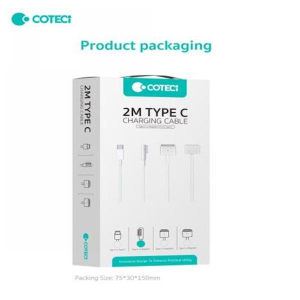 CABLE USB-C A MAGSAFE 1 2M  MODELO 16001-M1 COTECI