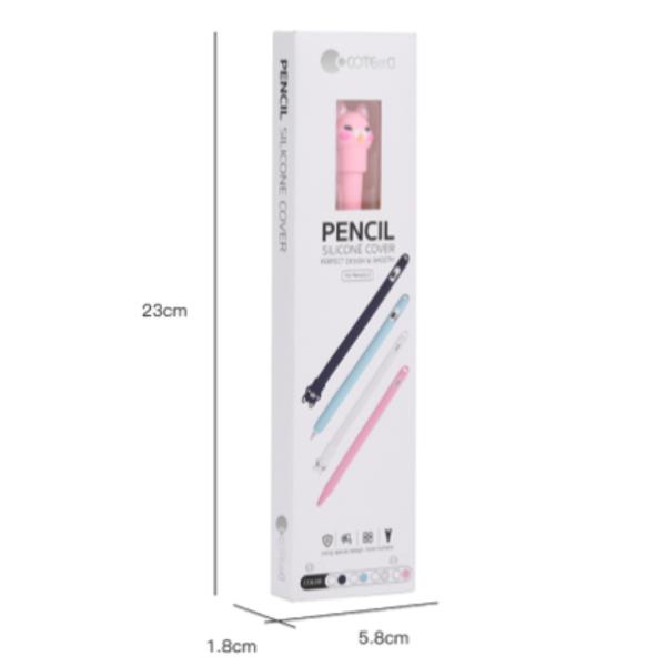 FUNDA PROTECTORA DE SILICON CON DISE&Ntilde;O PARA  LAPIZ 1 GEN MODELO  CS7073 COTECI BLANCO
