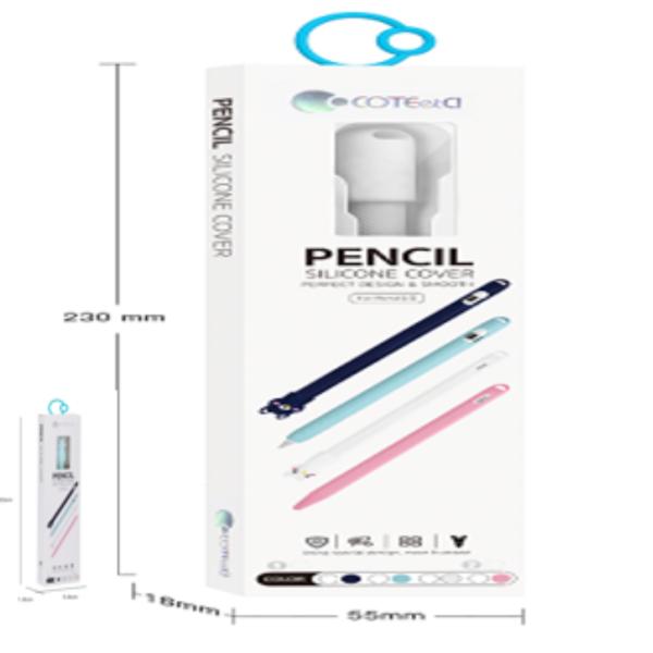 FUNDA PROTECTORA DE SILICON  PARA  LAPIZ 1 GEN MODELO CS7080 COTECI BLANCO