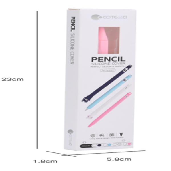 FUNDA PROTECTORA DE SILICON  PARA  LAPIZ 2 GEN MODELO CS7082 COTECI BLANCO