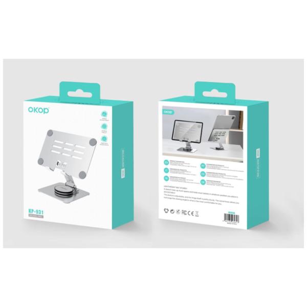 HOLDER DE ESCRITORIO PARA TABLET MODELO KP-931 OKOP