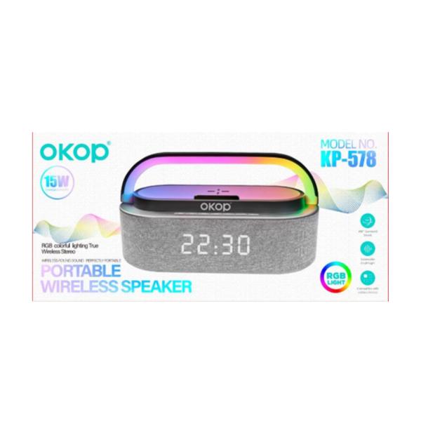 PARLANTE MODELO KP-578 OKOP BLANCO